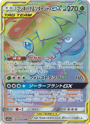 Carte Pokémon SM11a 074/064 Florizzare & Vipélierre GX