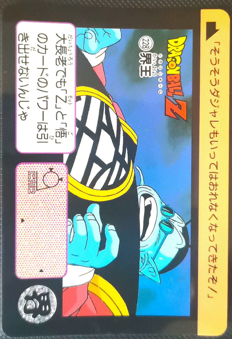 Carte Dragon Ball Z Hondan 228