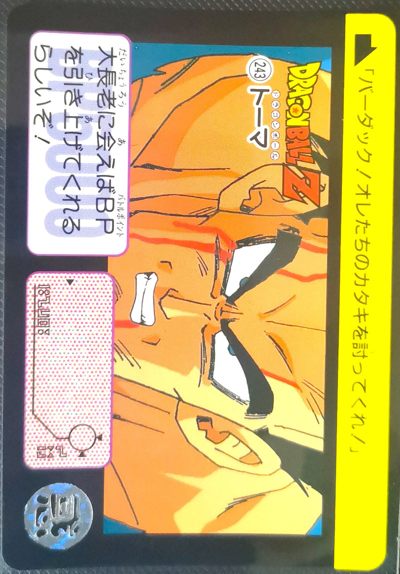 Carte Dragon Ball Z Hondan 243
