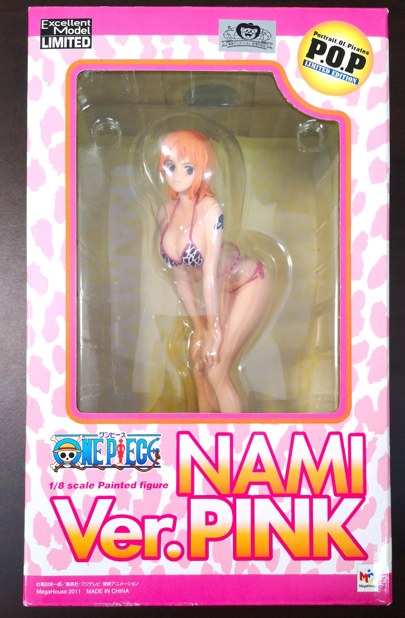 Figurine One Piece Limited Ed. Portrait of Pirates Nami Pink Version