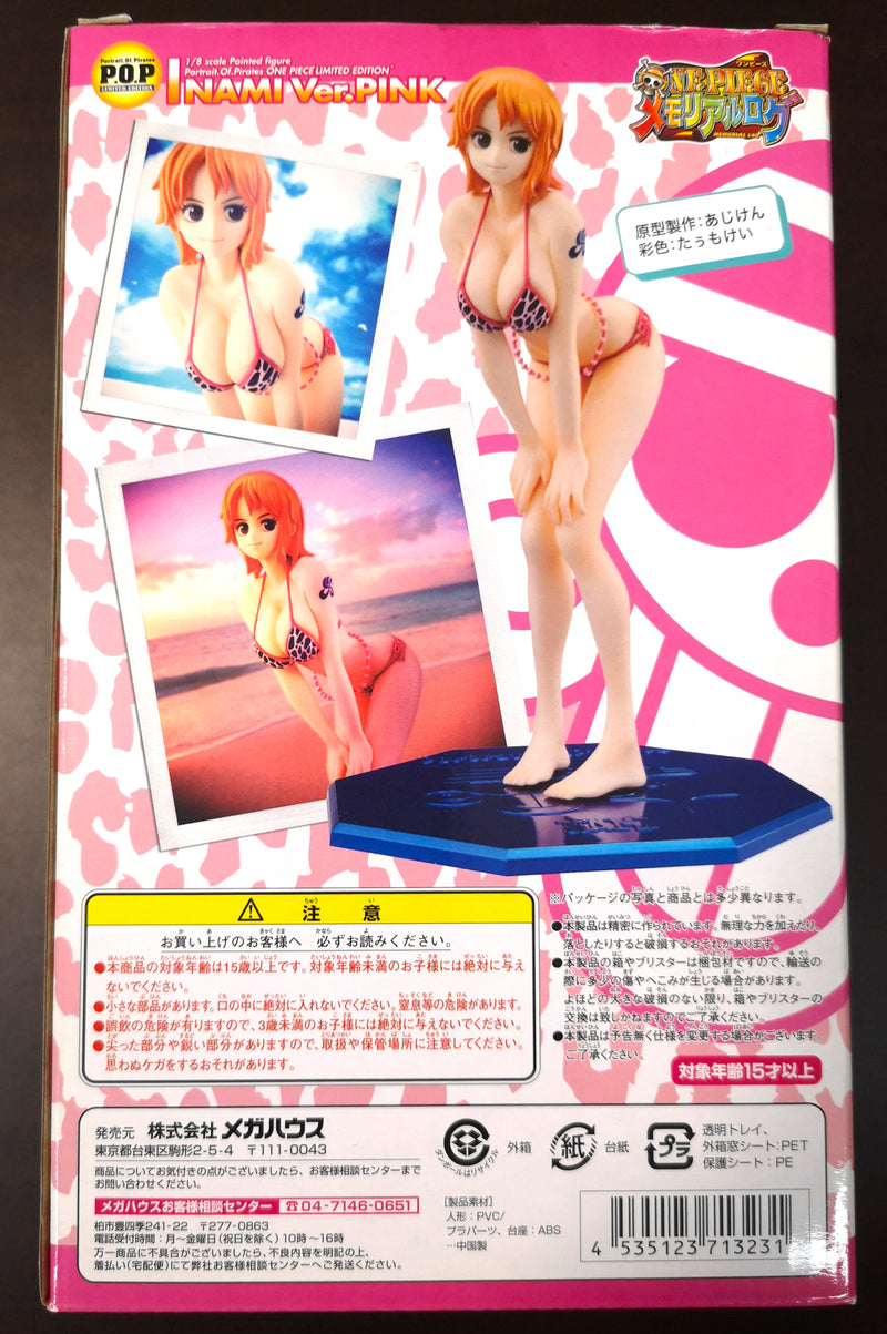 Figurine One Piece Limited Ed. Portrait of Pirates Nami Pink Version