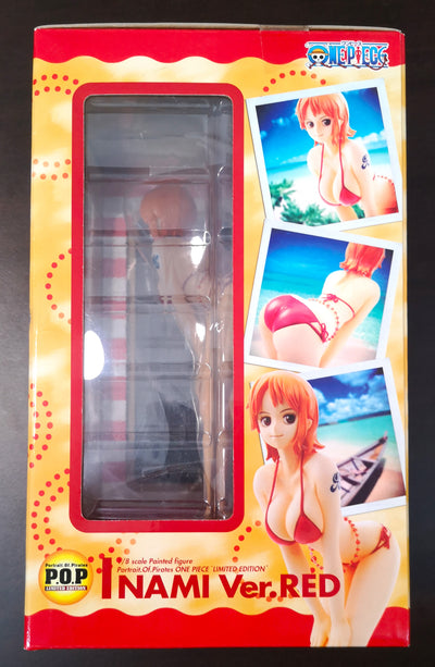 Figurine One Piece Limited Ed. Portrait of Pirates Nami Red Version