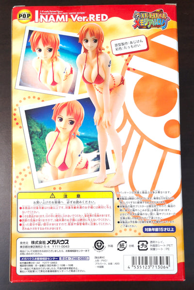 Figurine One Piece Limited Ed. Portrait of Pirates Nami Red Version