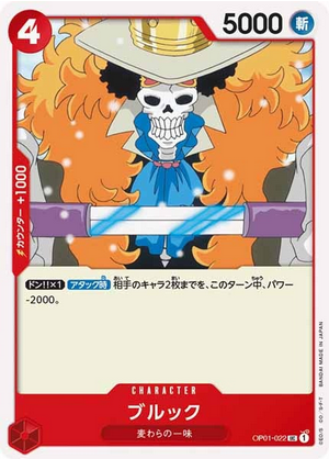 Carte One Piece OP01-022 Brook