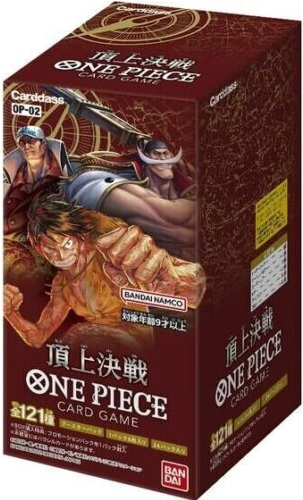 Carte One Piece Display OP02 Paramount War