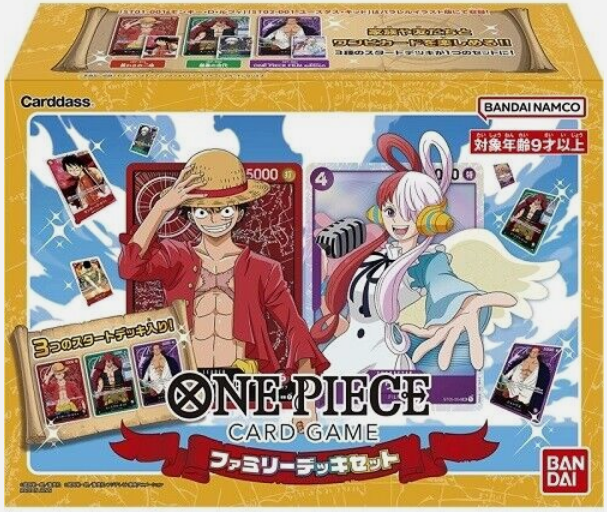 One Piece Family Deck Set - 3 Starter Deck