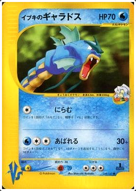 Carte Pokémon E Series VS 048/141 Léviator