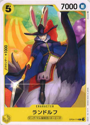 Carte One Piece OP04-114 Randolph