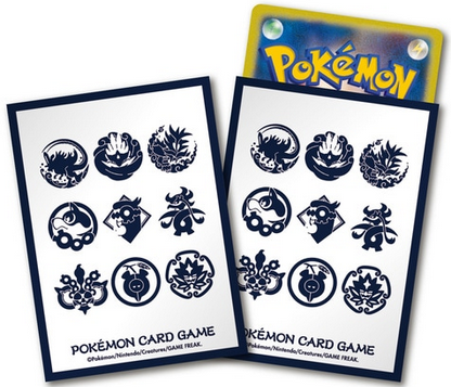 Pokemon Sleeve Black & White signs