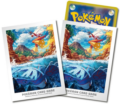 Pokemon Sleeve Kyogre & Poussifeu & Braségali