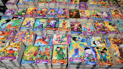 Lot Dragon Ball Heroes 400 Cartes dont 50 rares