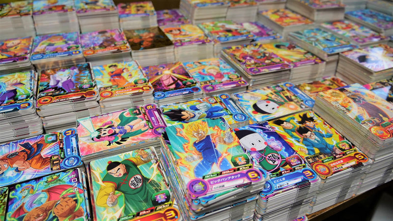 Lot Dragon Ball Heroes 400 Cartes dont 50 rares