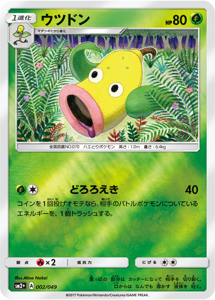 Carte Pokémon SM2+ 002/049 Boustiflor Holo