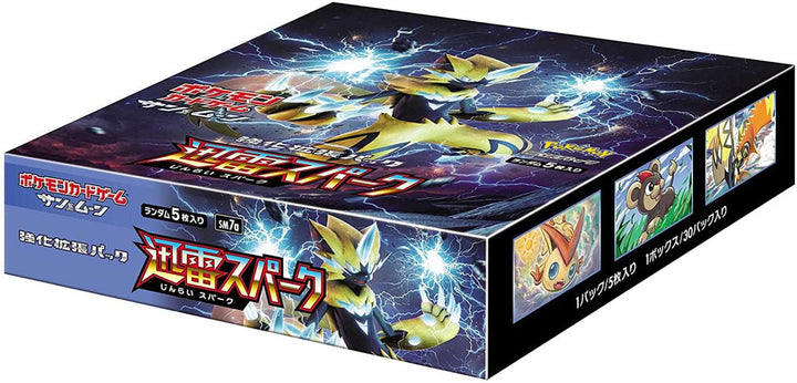 Display Pokémon Soleil et Lune SM7a Thunderclap Spark – JapanTCG