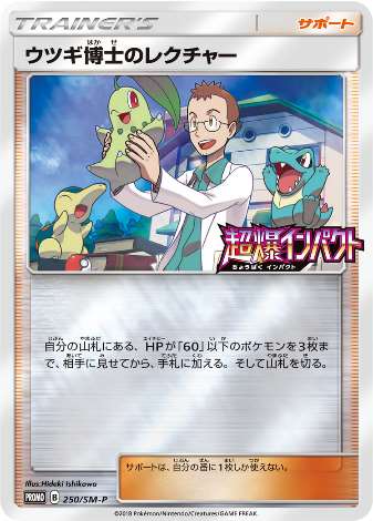 Carte Pokémon 250/SM-P