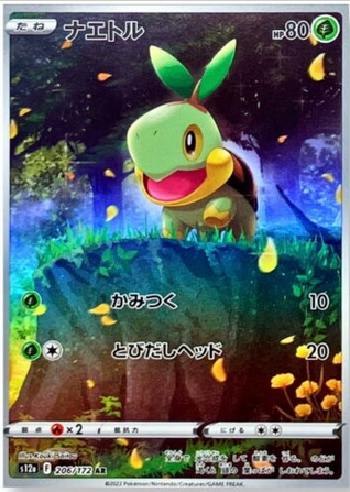 Carte Pokémon S12a 206/172 Tortipouss
