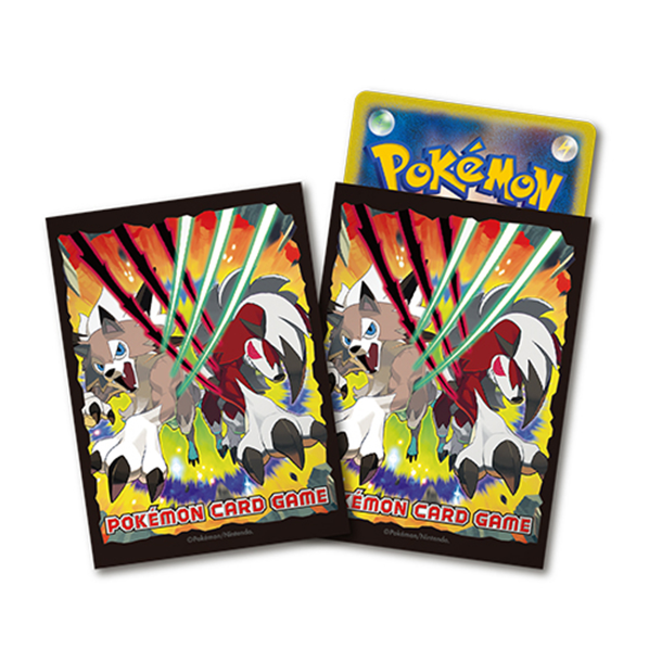 Pokemon Sleeve Lycanroc x64