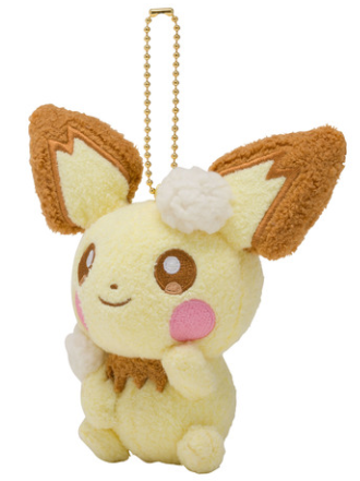 Pokemon Plush Mascot OTEIRE Pichu