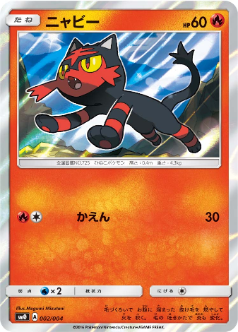 Pokemon Card SM0 002/004