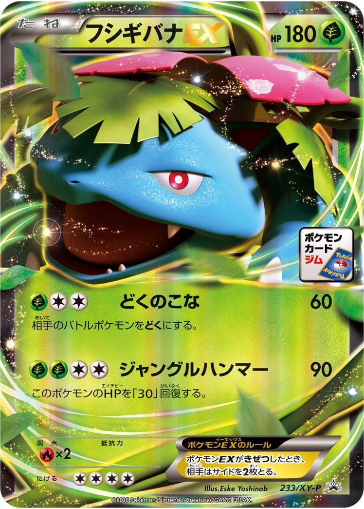 Carte Pokémon 233/XY-P Florizarre EX