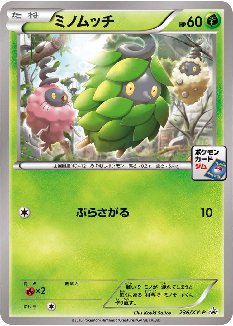 Carte Pokémon 236/XY-P Cheniti