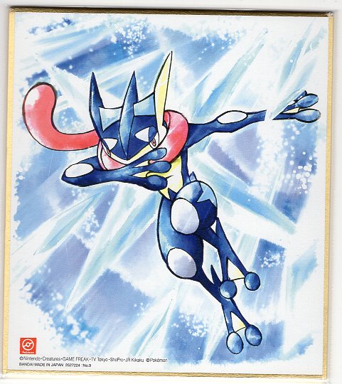 Pokémon Shikishi Art4 No.9 Amphinobi