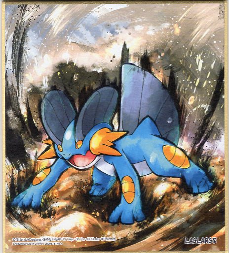 Pokémon Shikishi Art3 No.4 Laggron